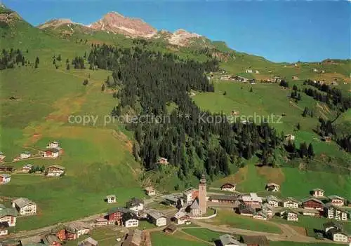 AK / Ansichtskarte  Lech_Vorarlberg_AT Panorama Blick gegen Oberlech und Mohnenfluh