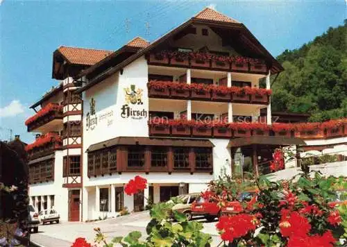 AK / Ansichtskarte  Hoefen__Enz Schwarzwald Hotel Hirsch