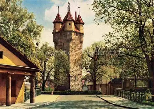 AK / Ansichtskarte  Schwaebisch_Gmuend_BW Fuenfknopf-Turm