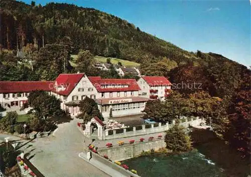 AK / Ansichtskarte  Hoefen__Enz Hotel Pension Ochsen Erholungsort im Schwarzwald