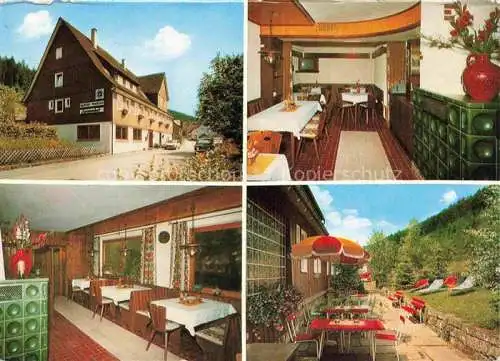 AK / Ansichtskarte  Hoefen__Enz Gasthof Pension Sonnenhof Erholungsort im Schwarzwald