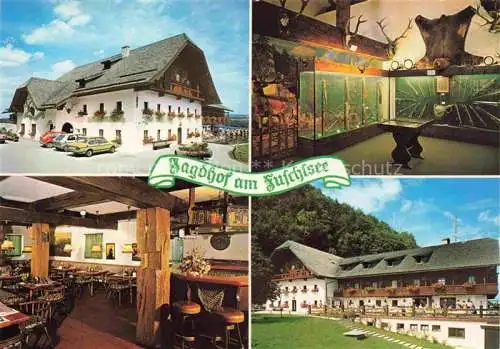 AK / Ansichtskarte  Fuschlsee_Fuschl_See_Salzkammergut Jagdhof am Fuschlsee Hotel Restaurant Jagdmuseum