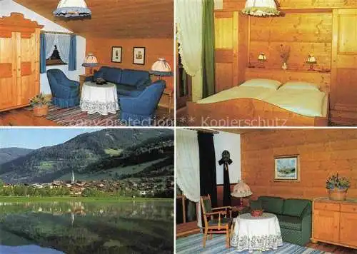 AK / Ansichtskarte  Uttendorf_Pinzgau_AT Appartement Pension Baeckenhaeusl Gastraeume Zimmer Panorama