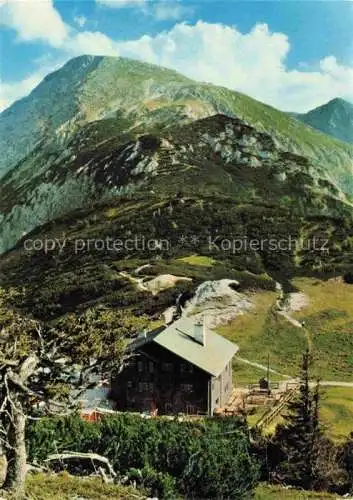 AK / Ansichtskarte  Stahlhaus_1731m_Torrenerjoch_AT Fliegeraufnahme mit Schneibstein