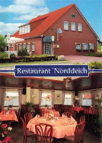 AK / Ansichtskarte  Norddeich__Norden_Nordseebad Restaurant Norddeich Gaststube