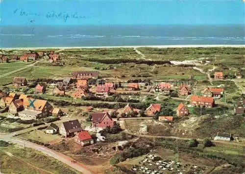 AK / Ansichtskarte  BALTRUM_Nordseebad Fliegeraufnahme