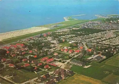 AK / Ansichtskarte  Norden__Norddeich_Nordseebad Fliegeraufnahme