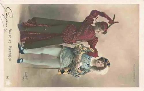 AK / Ansichtskarte  Foto_Walery_Nr. Faust et Mephisto 