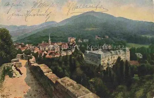 AK / Ansichtskarte  Hoffmann__Heinrich_Kuenstlerkarte_Sueddeutschland_Alsace Badenweiler 