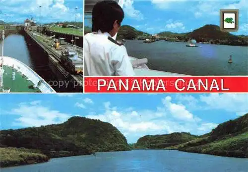 AK / Ansichtskarte  Panama_Canal_Panama Crossing the Panama Canal