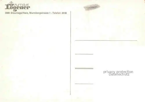 AK / Ansichtskarte  Braunlage Kurhotel Logener Gaststube Zimmer Pool