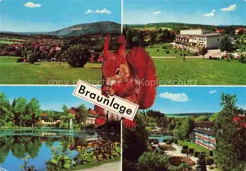 AK / Ansichtskarte  Braunlage Panorama Hotel Gondelteich