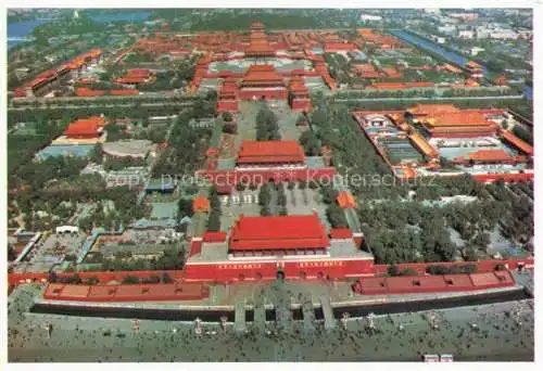 AK / Ansichtskarte  Beijing_Peking_Pekin_China Air view of the Imperial Palace 