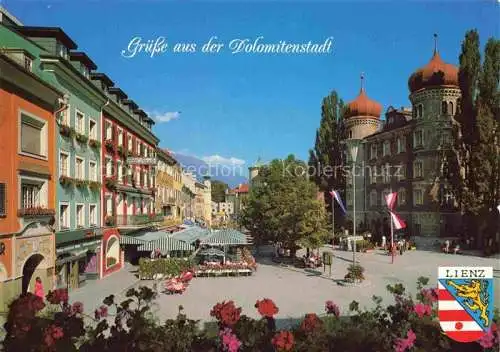 AK / Ansichtskarte  Lienz__Tirol_AT Ortspartie Rathaus der Stadt