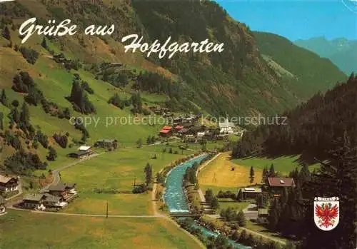 AK / Ansichtskarte  Hopfgarten_Defereggen_Tirol_AT Fliegeraufnahme