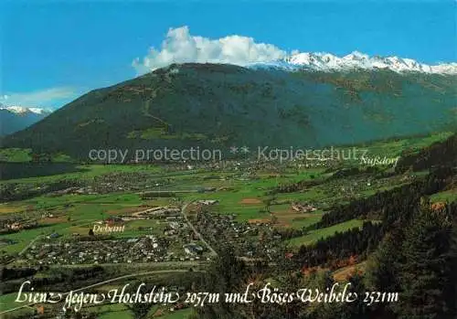 AK / Ansichtskarte  Lienz__Tirol_AT Blick vom Iselsberg