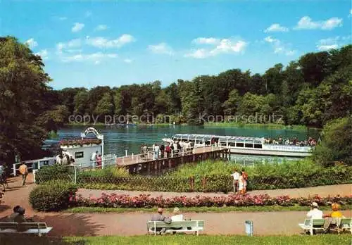 AK / Ansichtskarte  Malente-Gremsmuehlen Anlegestelle der 5-Seen-Fahrt am Dieksee