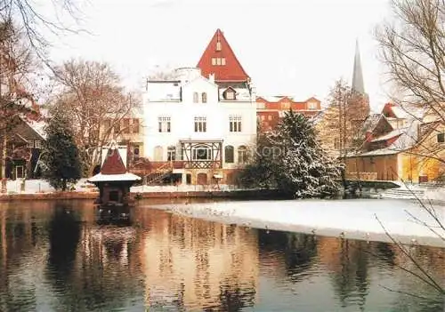 AK / Ansichtskarte  Buxtehude Zwischen den Bruecken am Stadtpark