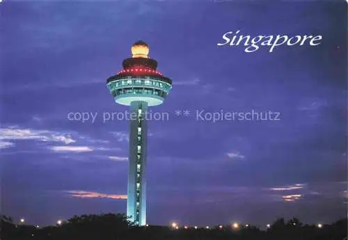 AK / Ansichtskarte  Singapore Changi Airport Tower