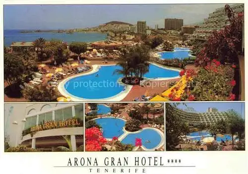 AK / Ansichtskarte  Los_Cristianos_Tenerife_Islas_Canarias_ES Panorama Pools Arona Gran Hotel