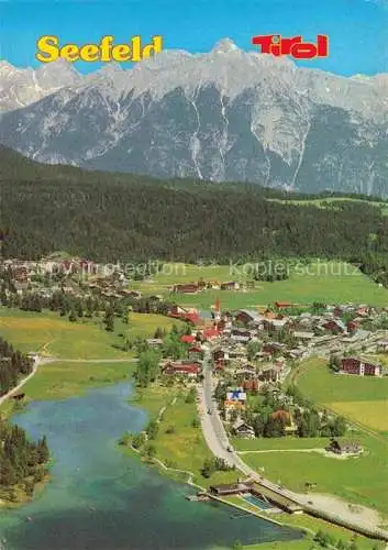 AK / Ansichtskarte  Seefeld_Tirol Fliegeraufnahme