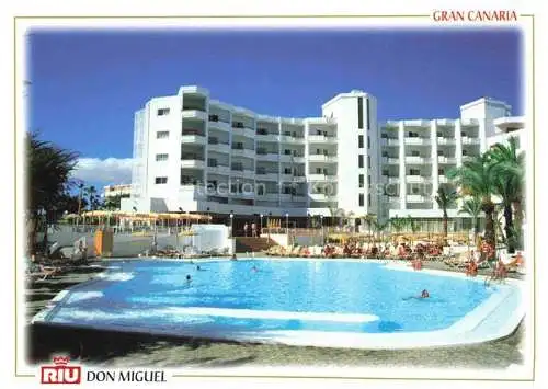 AK / Ansichtskarte  Playa_del_Ingles_Gran_Canaria_ES Hotel Riu Don Miguel Pool