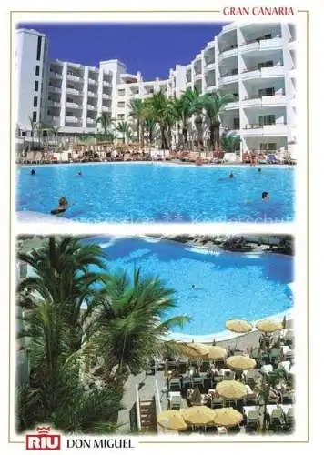 AK / Ansichtskarte  Playa_del_Ingles_Gran_Canaria_ES Hotel Riu Don Miguel Pools