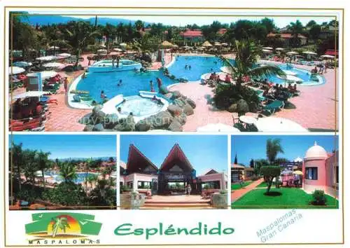 AK / Ansichtskarte  Maspalomas_Gran_Canaria_ES Esplendido Badelandschaft Details