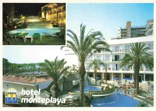 AK / Ansichtskarte  Malgrat-de-Mar_Cataluna_ES Hotel Monteplaya Pools