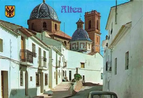 AK / Ansichtskarte  Altea_Costa_Blanca_ES Calle Tipica