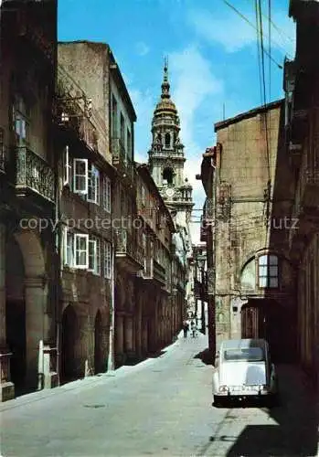 AK / Ansichtskarte  Santiago_de_Compostela_ES Rua del Villor