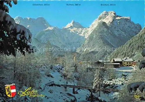 AK / Ansichtskarte  Lofer_AT im Saalachtal Ochsenhorn Reifhorn Breithorn