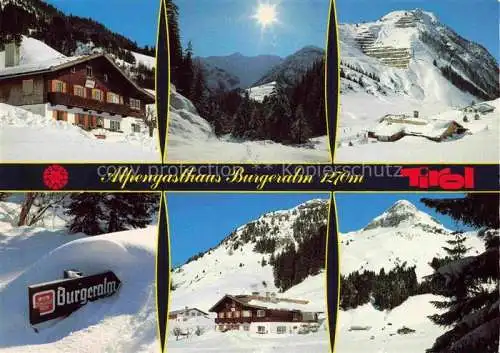 AK / Ansichtskarte  Saalbach_-Hinterglemm_AT Alpengasthaus Burgeralm Details