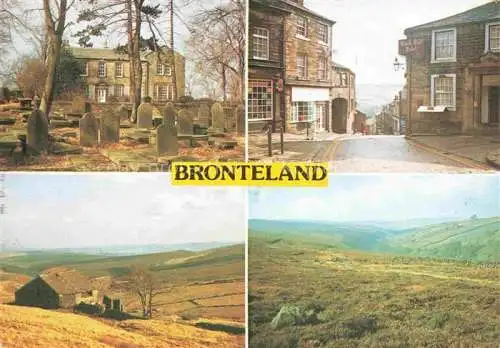 AK / Ansichtskarte  Yorkshire_Coast Bronteland Haworth Parsonage Black Bull Top Withins Bronte Valley