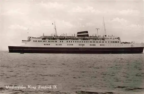 AK / Ansichtskarte  Dampfer_Oceanliner Kong Frederik IX