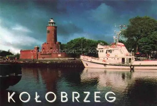 AK / Ansichtskarte  KOLOBRZEG_Kolberg_Ostseebad_PL Latarna Morska Leuchtturm