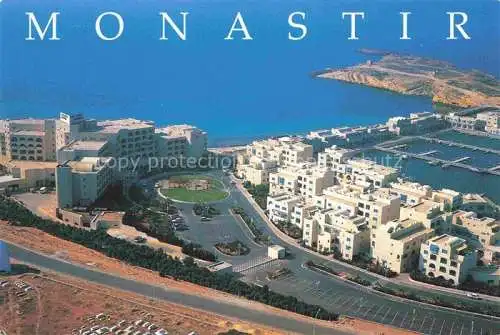 AK / Ansichtskarte  Monastir__Tunesia La marina vue aérienne