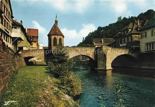 AK / Ansichtskarte  Calw Nikolausbruecke