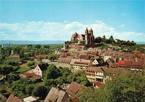 AK / Ansichtskarte  Breisach_Rhein_BW Stadtpanorama mit Blick zum Muenster