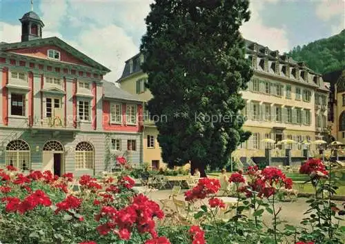 AK / Ansichtskarte  Bad_Bertrich_Rheinland-Pfalz Kurfuerstliches Schloss mit Staatlichen Kurhaus