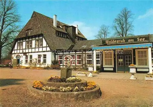 AK / Ansichtskarte  Aumuehle_Lauenburg Hotel Waldesruh am See