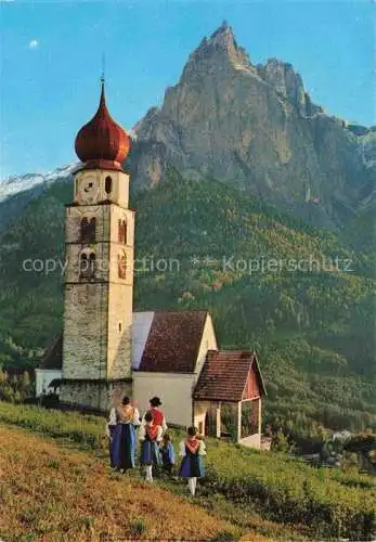 AK / Ansichtskarte  St_Valentin_Seis Bergkirche Dolomiten