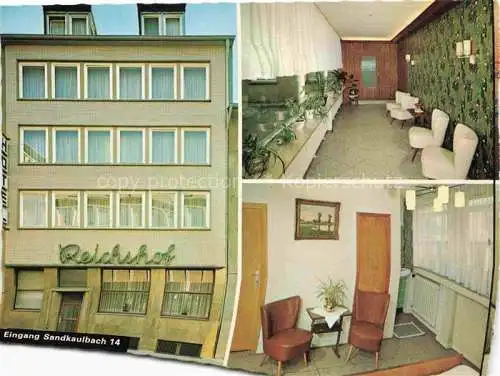 AK / Ansichtskarte  Bad_AACHEN Hotel Reichshof Fremdenzimmer