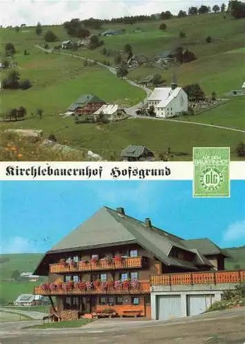 AK / Ansichtskarte  Hofsgrund_Oberried_Schauinsland Panorama Kirchlebauernhof Urlaub auf dem Bauernhof