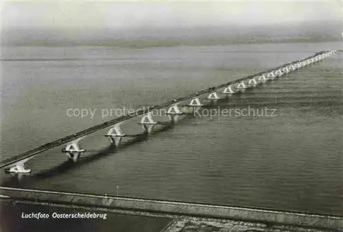 AK / Ansichtskarte  VLIssINGEN_Zeeland_NL Oosterscheldebrug luchtfoto