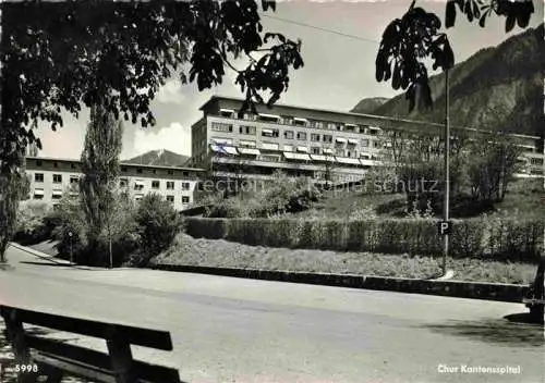 AK / Ansichtskarte  CHUR_Coire_GR Kantonsspital