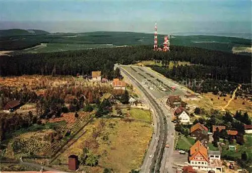 AK / Ansichtskarte  Torfhaus_Altenau_Harz Sporthotel Brockenblick Sender