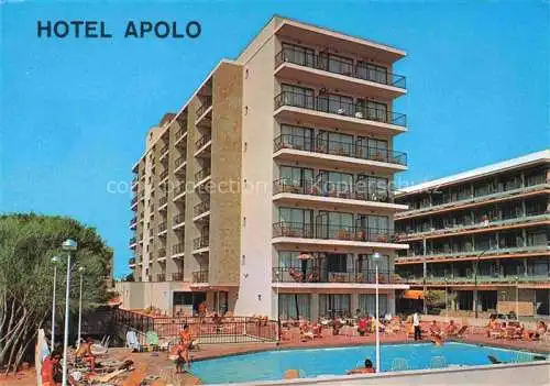 AK / Ansichtskarte  Can_Pastilla_Palma_de_Mallorca_ES Hotel Apolo Swimming Pool