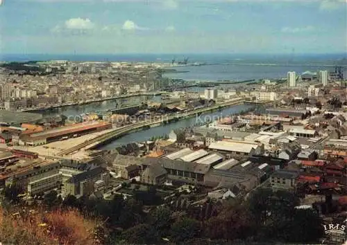 AK / Ansichtskarte  Cherbourg_50_Manche Vue panoramique de la ville et le port