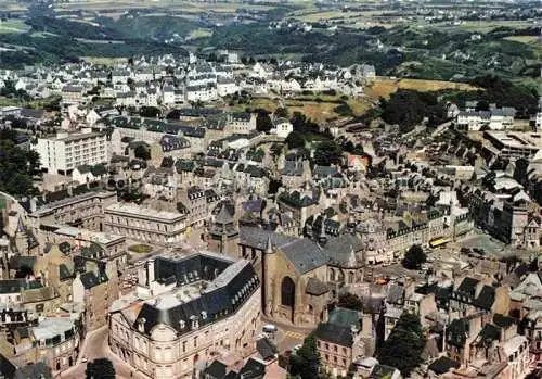 AK / Ansichtskarte  Saint-Brieuc_22_Cotes-d_Armor Vue aérienne du Quartier de la Catédrale